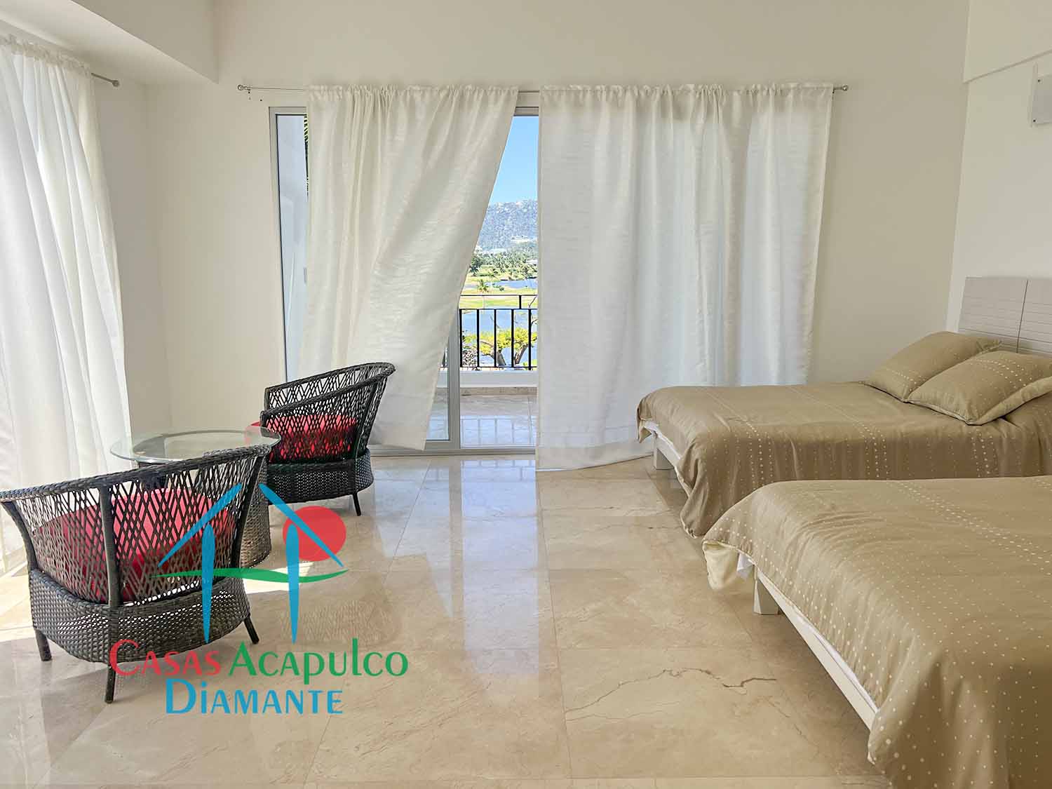 Azteca Princess 405 y 408 - Recámara uno 408 2